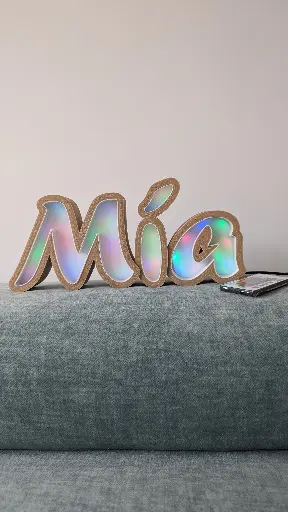 Lámpara personalizada